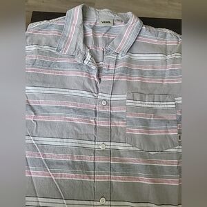 Vans Button Up Shirt Mens Size XXL